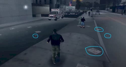 Мусор на улицах GTA 3 появилась из-за чистоты