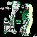 Общая карта GTA: Vice City