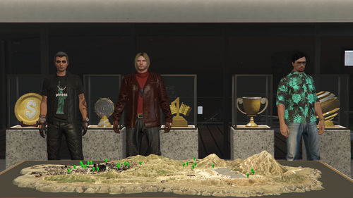 Совместные трофеи команды EFO в GTA Online