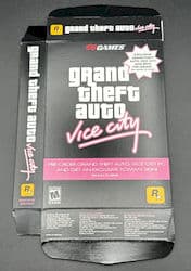 Пустая коробка от CD-диска с бонусами EB Games — вид спереди