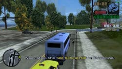 Пассажир бежит в автобус GTA: LCS