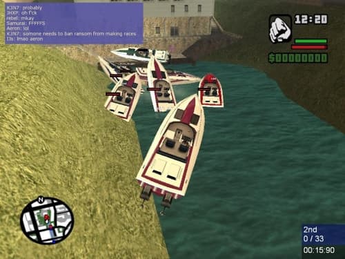 Вторая половина 2005. Сумбурные внутренние тесты MTA: SA Race