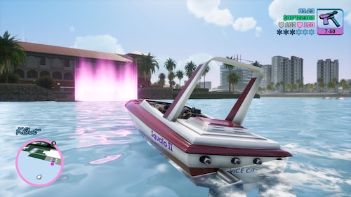 Обновлённая графика GTA: Vice City