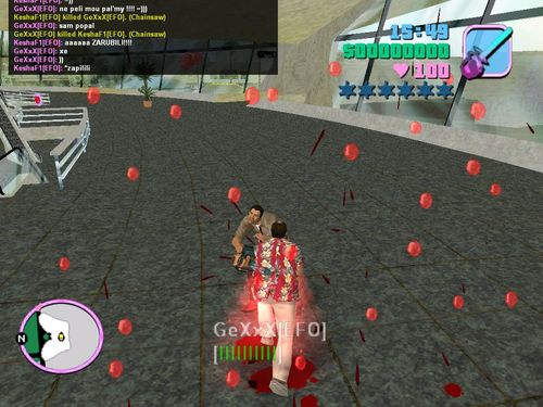 Резня бензопилами в международном аэропорту Эскобар в MTA: Vice City